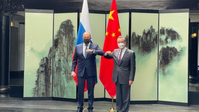 wang yi and sergey lavrov