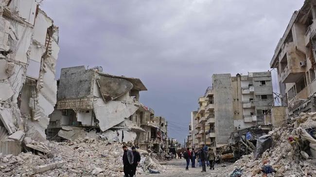 war torn syria