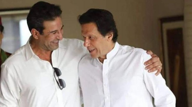 wasim akram imran khan