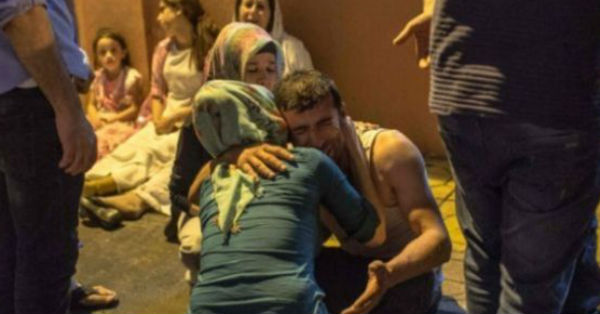 wedding ceremony blast in turkey 30 died