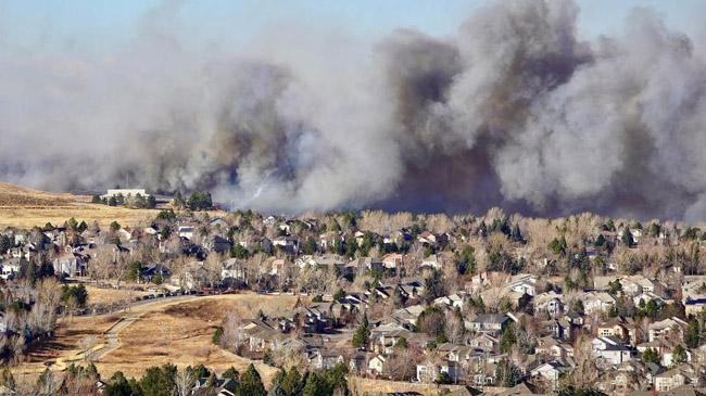 wildfire western us