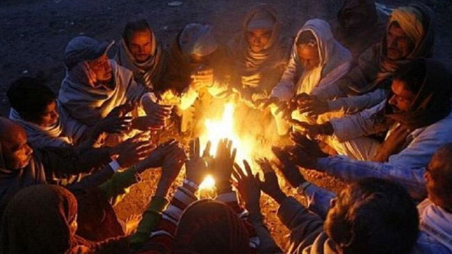 winter fire