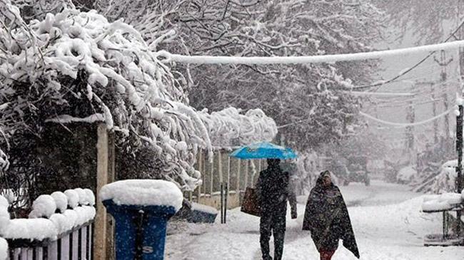 winter snow in kashmir