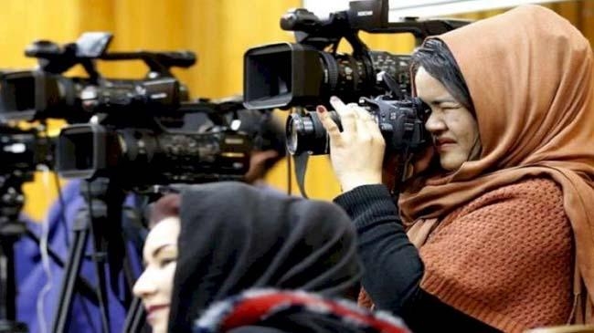 women in afghan media