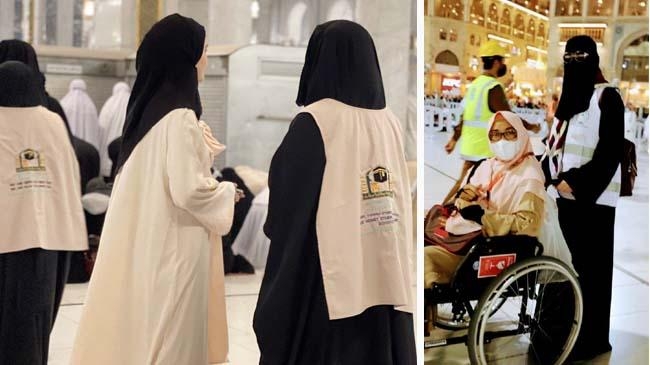 women volunteers