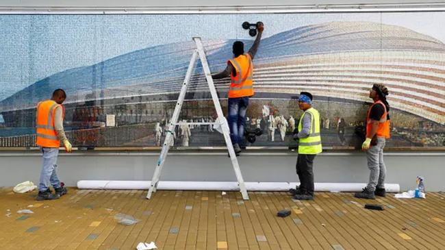 workers in qatar