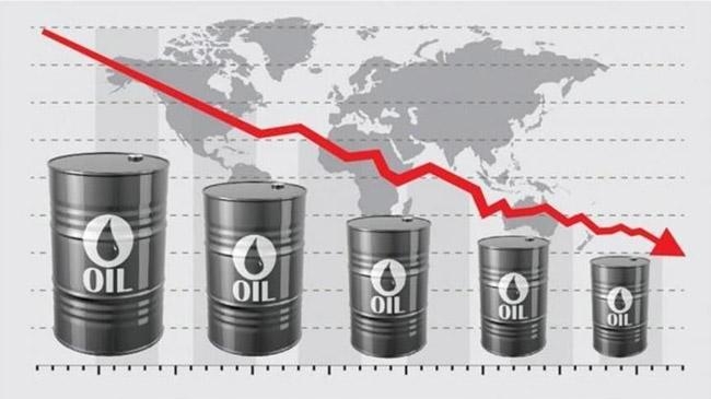 world oil prices plummet