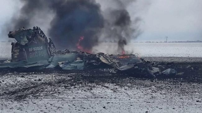 wreckage russian air force combat fighter