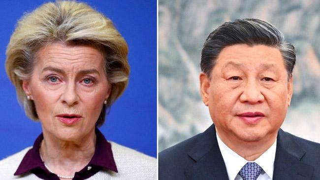 xi jinping and ursula van