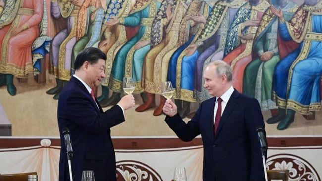 xi jinping and vladimir putin