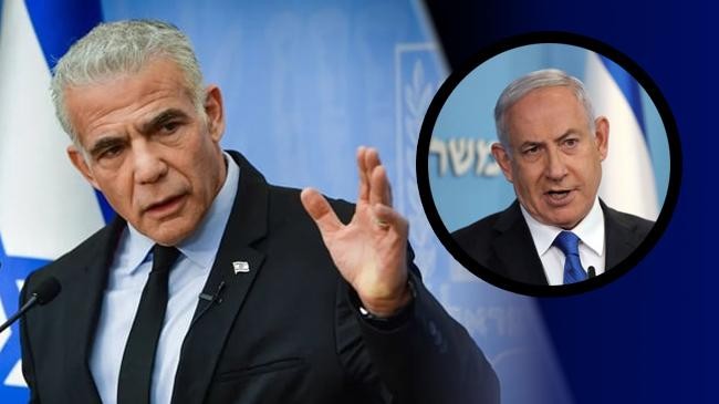 yair lapid and benjamin netanyahu