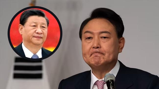 yoon seok youl and xi jinping