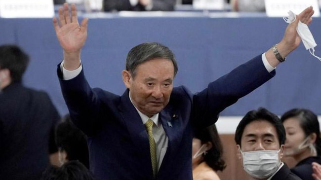 yoshihide suga pm japane