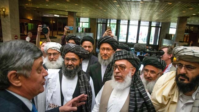 zamir kabulov with taliban