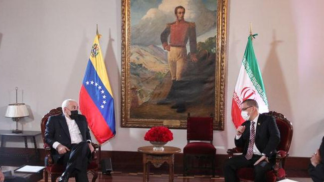 zarif in venezuela