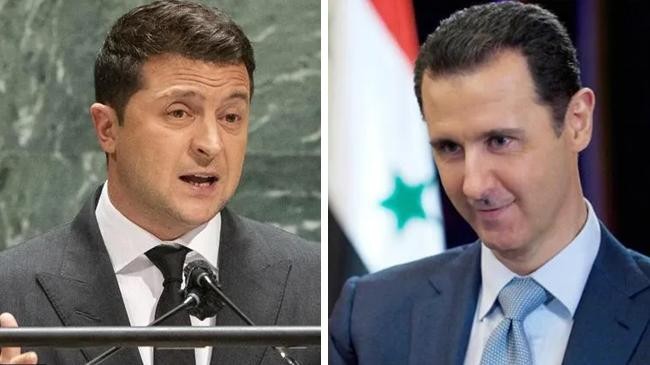 zelenaskyy and bashar al assad