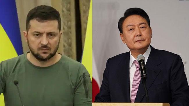 zelensky and yoon suk yul