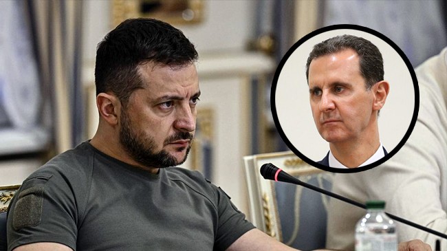 zelensky and bashar al assad