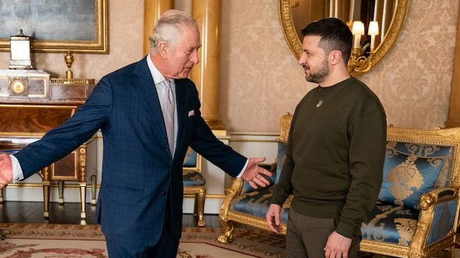 zelensky and charls