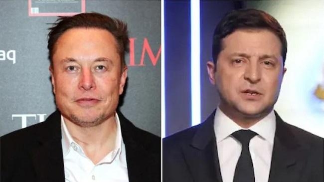 zelensky elon musk