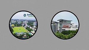 ড্যাফোডিল-সিটির পাল্টাপাল্টি মামলা, আসামি ১২৫০