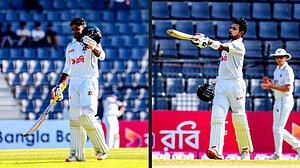 জয়-শান্তের দাপটে ইনিংস ব্যবধানে জিতল বাংলাদেশ