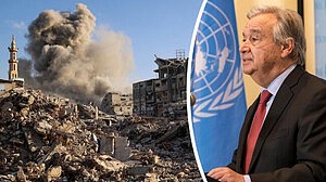 গাজা যুদ্ধবিরতি লঙ্ঘনের নিন্দা জানালেন জাতিসংঘ মহাসচিব